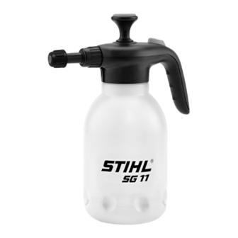 Stihl SG 11 Instruction Manual