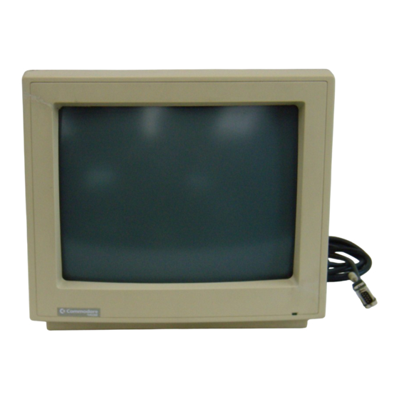 Commodore 1402 Service Manual