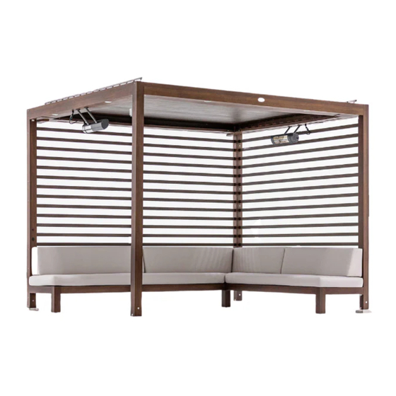 Tuuci SOLANOX CABANA Installation Instructions Manual