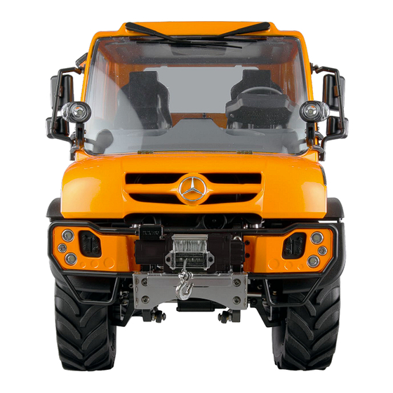 Amewi MERCEDES-BENZ UNIMOG GERATETRAGER Operation Manual