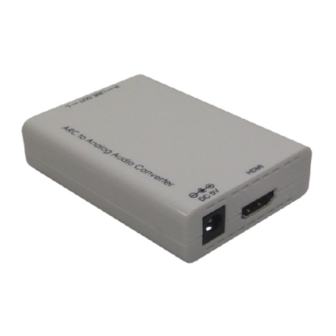 Converters.TV 15209 Operation Manual