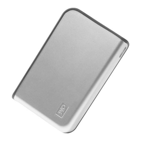 Western Digital Passport series Quick Install Manual