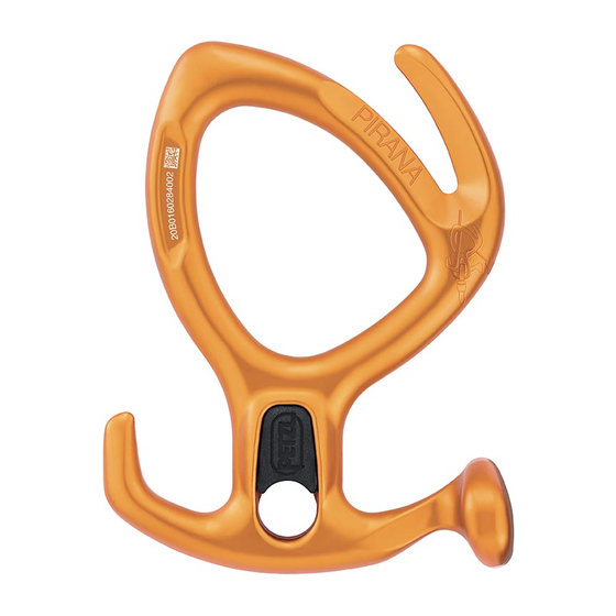 Petzl PIRANA Technical Notice