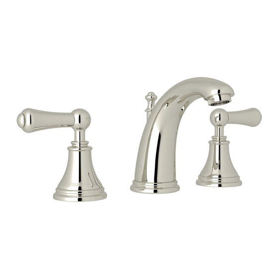 Rohl Perrin & Rowe Georgian Bathroom U.3712LS Installation & User Manual