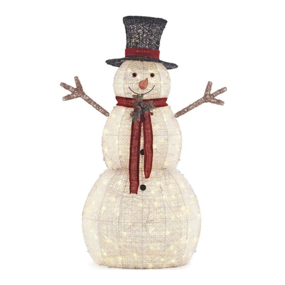 Home Accents Holiday TY314-1411-1 Assembly Instructions