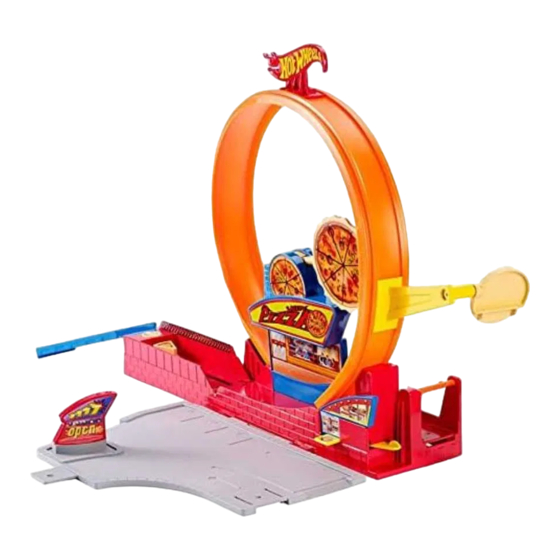 Mattel HotWheels SPEEDY PIZZA Instructions