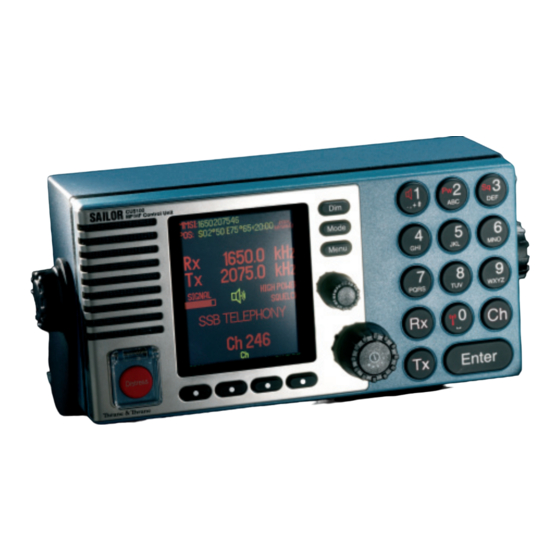 Thrane&Thrane Sailor CU5100 MF User Manual