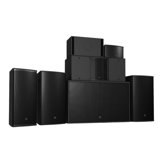 Turbosound TCS Passive Series Quick Start Manual