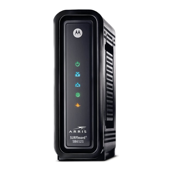 Motorola SURFboard SB6121 Quick Start Up Manual