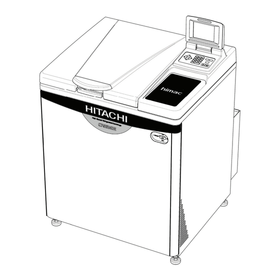 Hitachi CR22GIII Instruction Manual