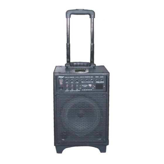 Pyle PWMA-890UI Manual