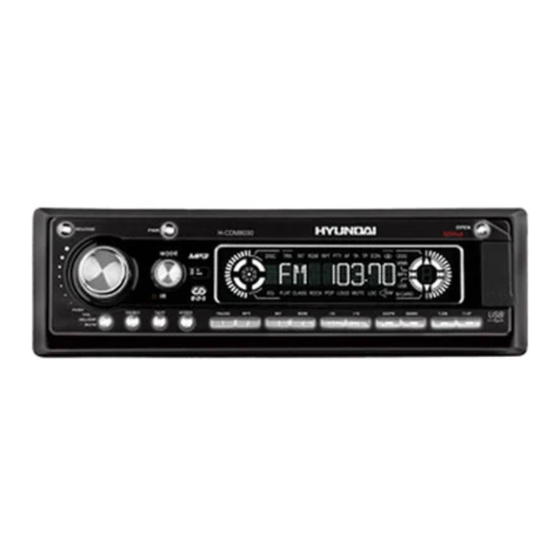 Hyundai Excellence H-CMD7080 Instruction Manual