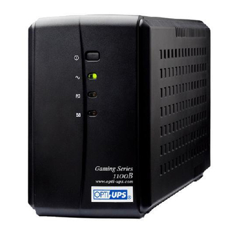 OPTI-UPS GS1100B User Manual