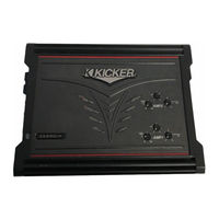 Kicker ZX650.4 Manuals | ManualsLib