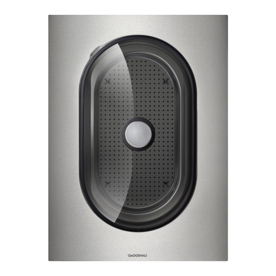 Gaggenau VK 414 610 Installation Instructions Manual
