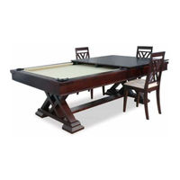 Presidential Billiards Archer Installation Instructions Manual