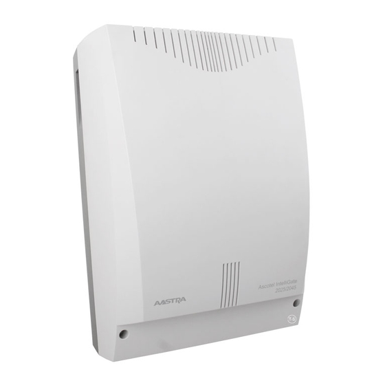 Aastra Ascotel IntelliGate 2025 System Manual