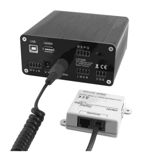 Lenz Digital plux LH101-R Operating Instructions Manual
