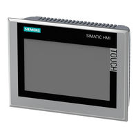 Siemens 6AV2124-0GC01-0AX0 Operating Instructions Manual
