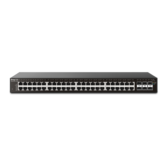 Draytek VigorSwitch G2540 Series Quick Start Manual