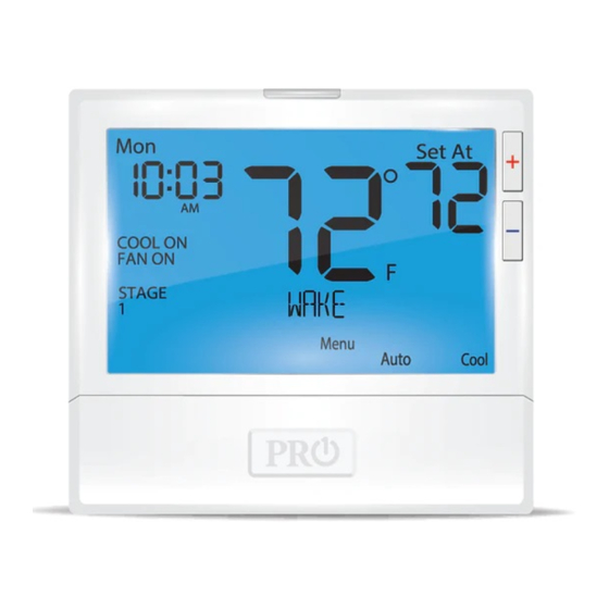 Pro1 IAQ Toptech TT-S-855 Installation Manual
