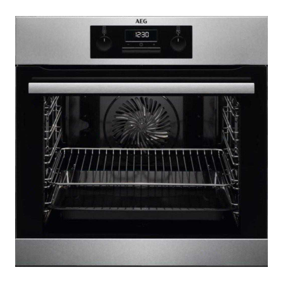 AEG BFH33101BF Built-in Oven Manuals