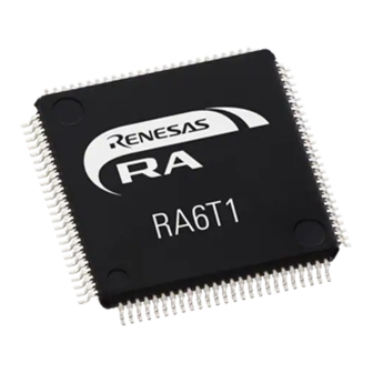 Renesas RA6 Series Engineering Manual