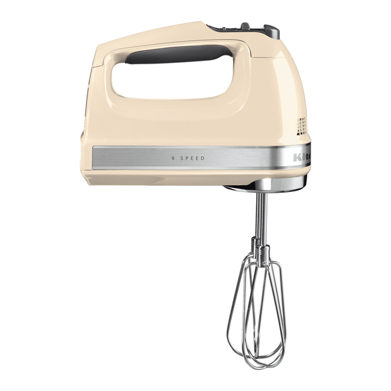 KitchenAid 5KHM9212 Manual