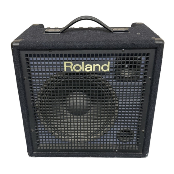 Roland KC-300 Owner's Manual