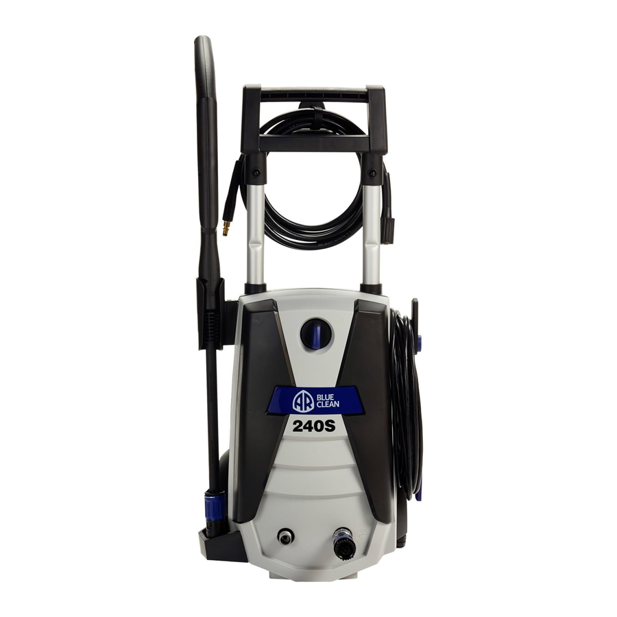 AR Blue Clean AR240S - Pressure Washer Manual