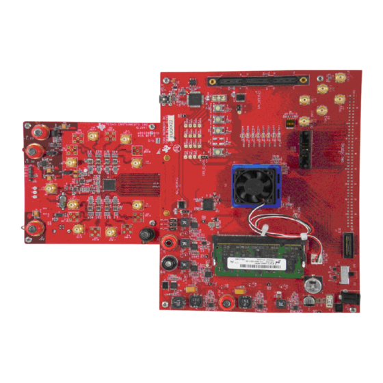 Texas Instruments TSW140 Series User Manual