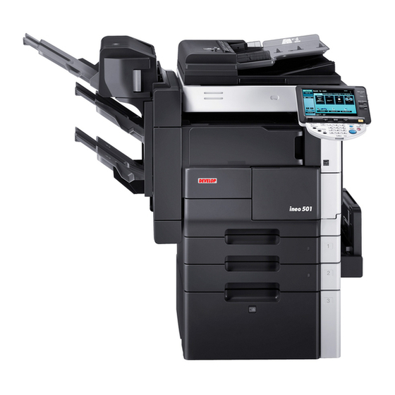 Develop ineo 361 Product Manual