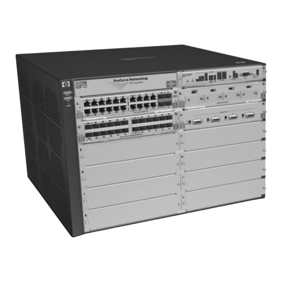 HP 5400zl Series Installation And Getting Started Manual