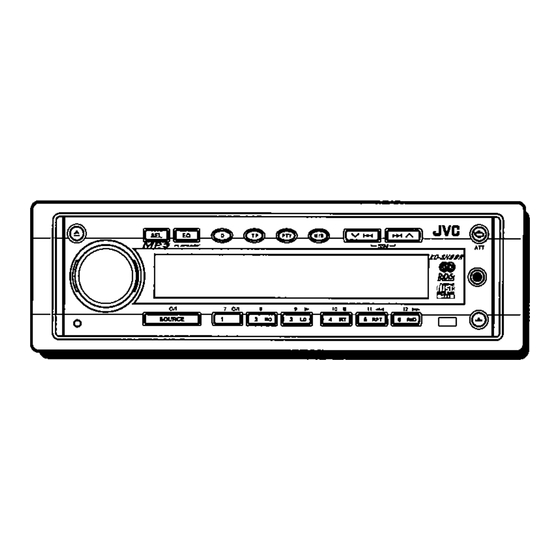 JVC KD-SH99R Instructions For Use Manual