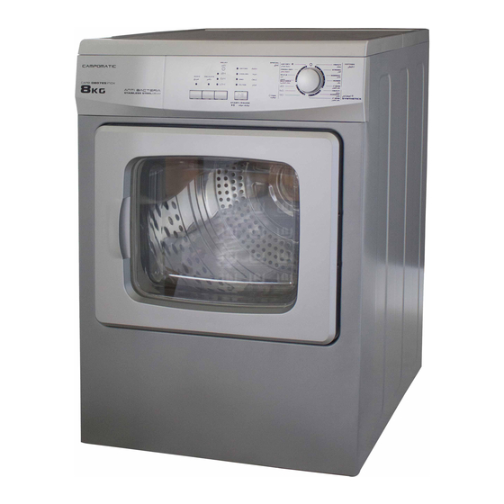 Campomatic D807e Tumbler Dryer Manuals