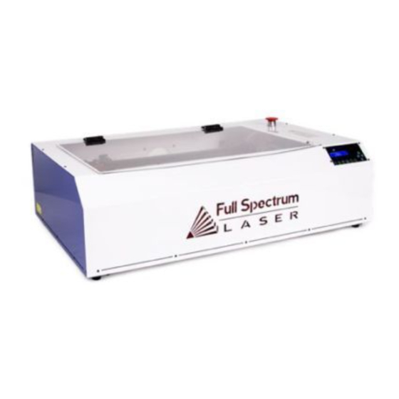 Full Spectrum Laser HL40-5g Hobby Advanced User Manual