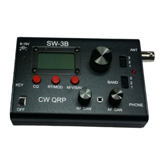 Venus SW-3B Quick Start Manual