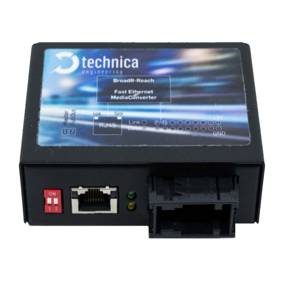Technica Engineering 100BASE-T1 User Manual
