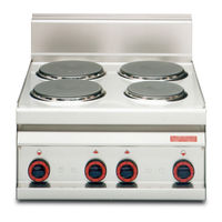 Lotus cooker PC - 4ET Instructions For Installation And Use Manual