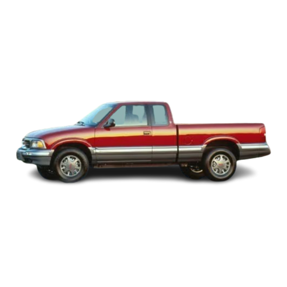 GMC 1995 Sonoma Owner's Manual