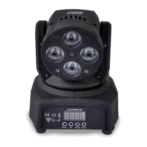 Ibiza LMH350RGBW User Manual
