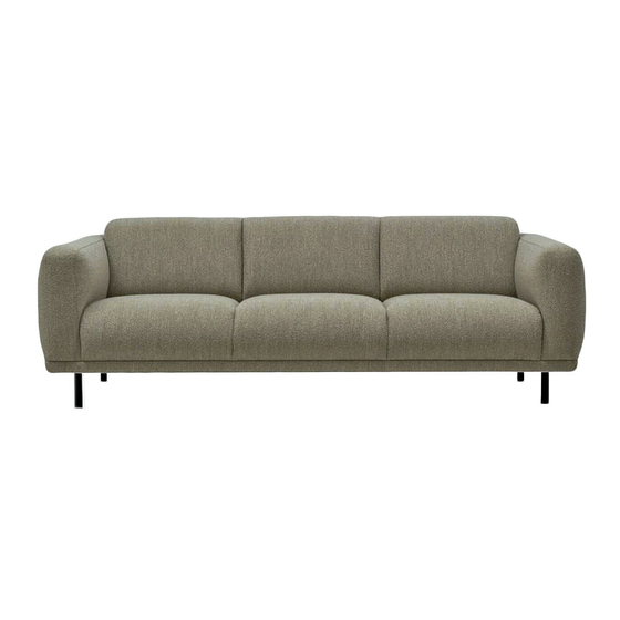 pols potten Sofa Teddy XL 559-020 Series Instruction Manual