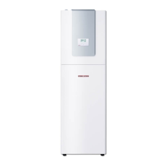 STIEBEL ELTRON WPE-I 04 HW 230 Premium Administrator's Manual For Operation And Installation