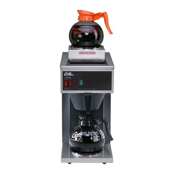 Curtis CAFE3DB10A000 User Manual