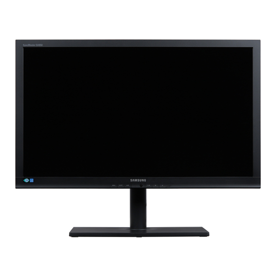 Samsung SyncMaster S27A850D User Manual
