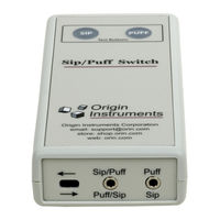 Origin Instruments Sip/Puff Switch User Manual