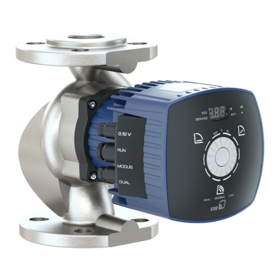 KSB CalioTherm Pro 25 Installation & Operating Manual