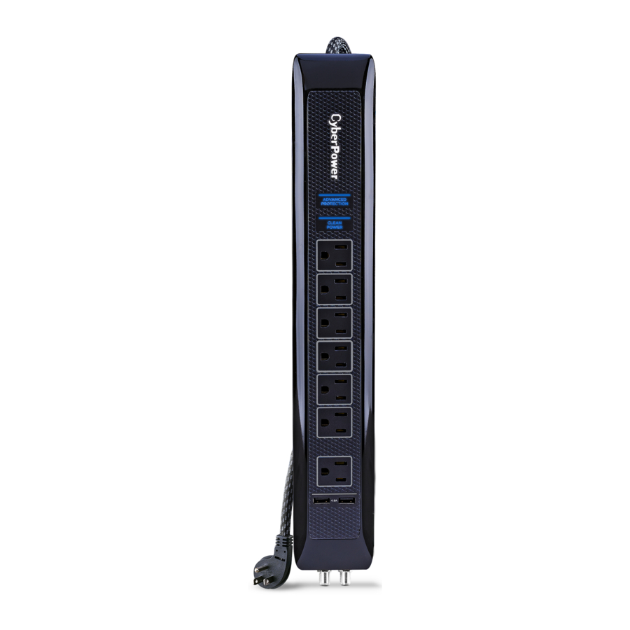 CyberPower HT706UC - SURGE PROTECTOR Manual | ManualsLib