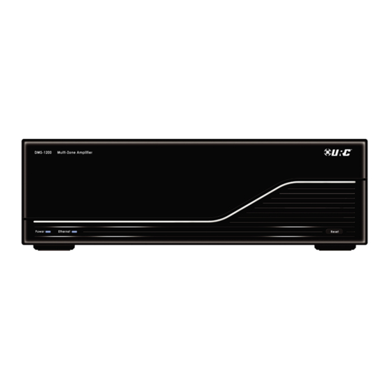 Total Control DMS-1200 Amplifier Manuals