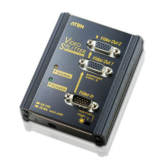 ATEN VS-102 User Manual